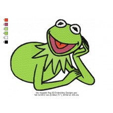 the muppets frog 02 Embroidery Designs